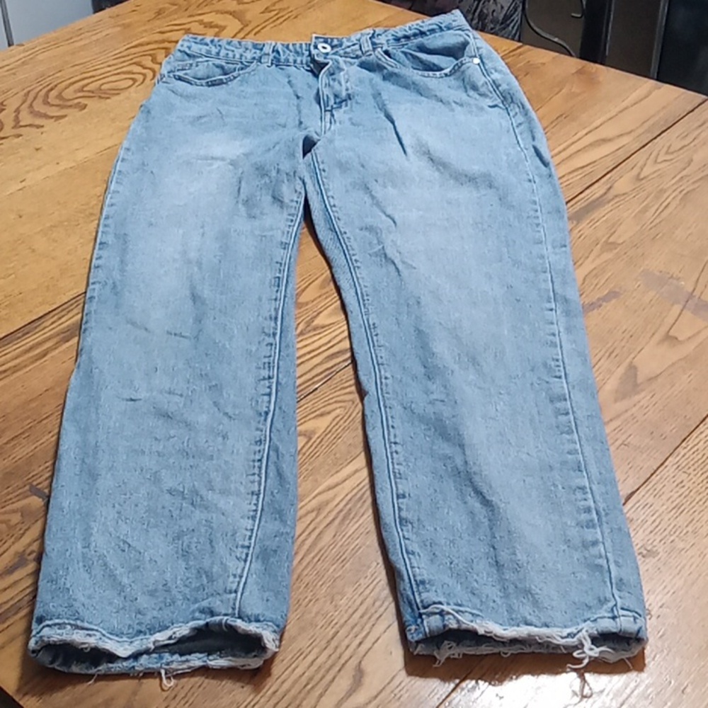 COTTON ON Womens 6 MOM Jeans Denim Pants Preowned BLUE Spring Summer